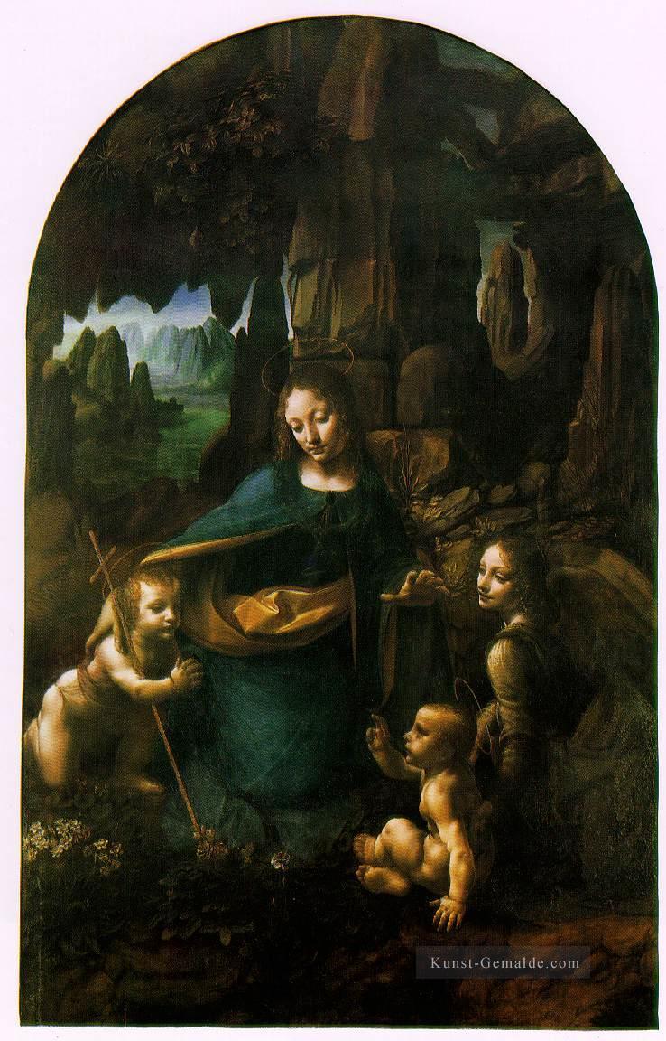 Felsgrottenmadonna London Leonardo da Vinci Ölgemälde